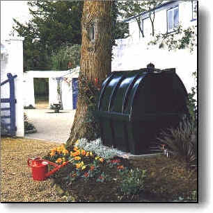 An Oil Tank doen't have to be obtrusive . . .